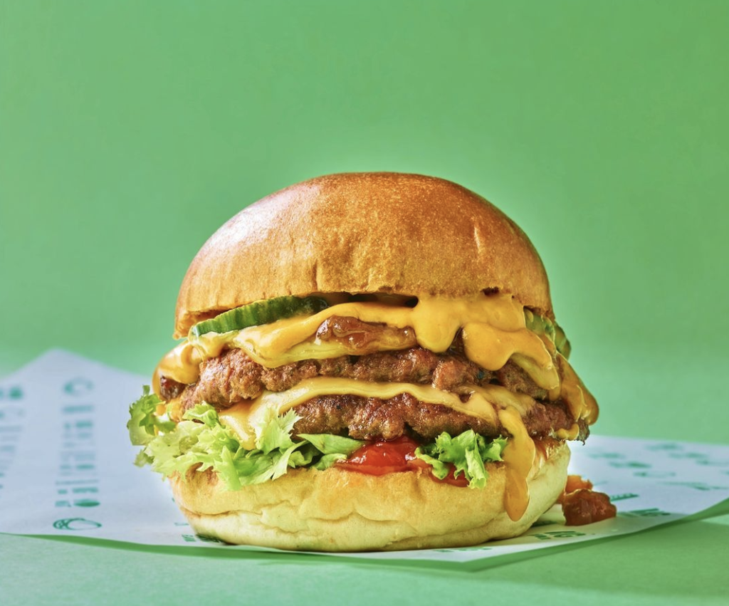 a burgers kitchen dirty vegan burgers burger végétarien beyond meat fromage tomate sauce mayonnaise street food fast